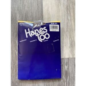 VTG Hanes Too Pantyhose Barely There Size AB 156 Light Support Reinforced Toe